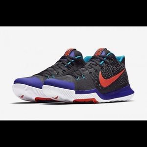 These shoes are the Nike Kyrie Irving 3